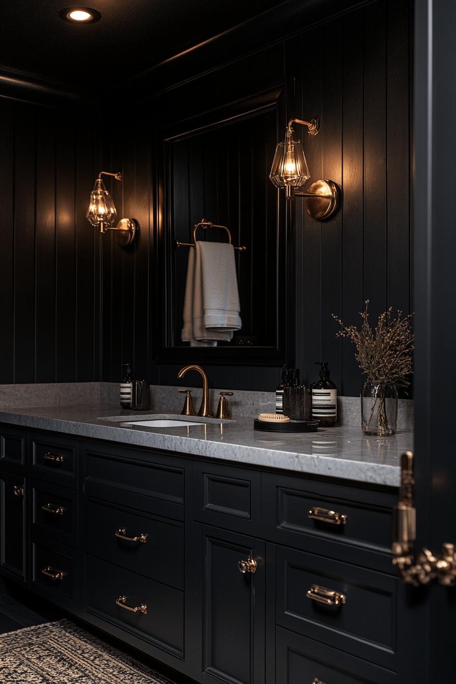 Moody Bathrooms That Feel Like a Quiet Corner After a Long Day