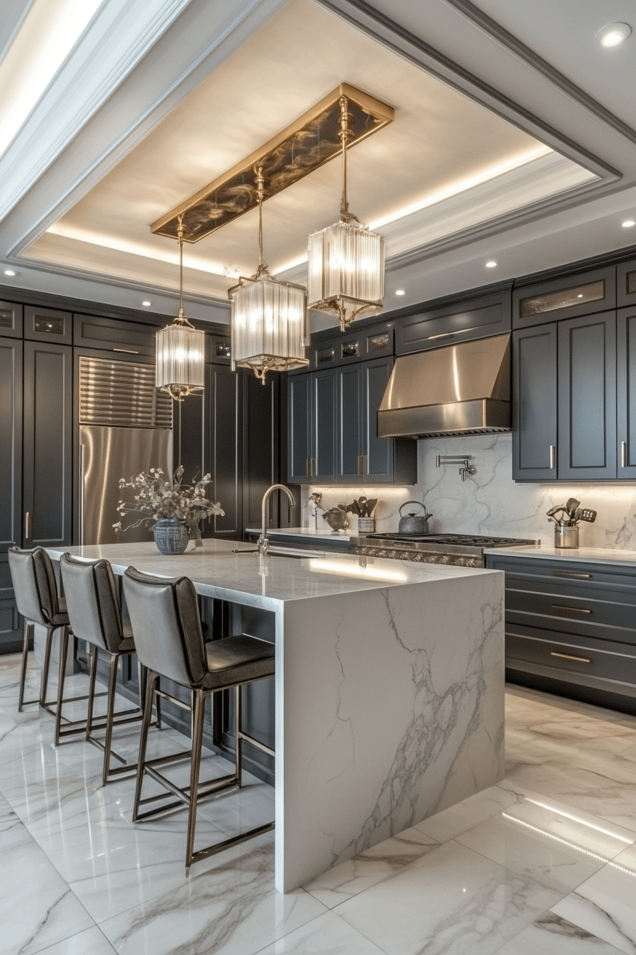 29 Art Deco Kitchen Designs That Bring the Roaring Twenties Home