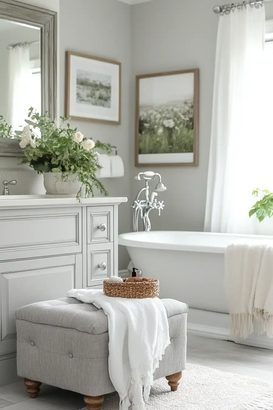 29 Grey Bathroom Ideas That Make Mornings Feel Quieter