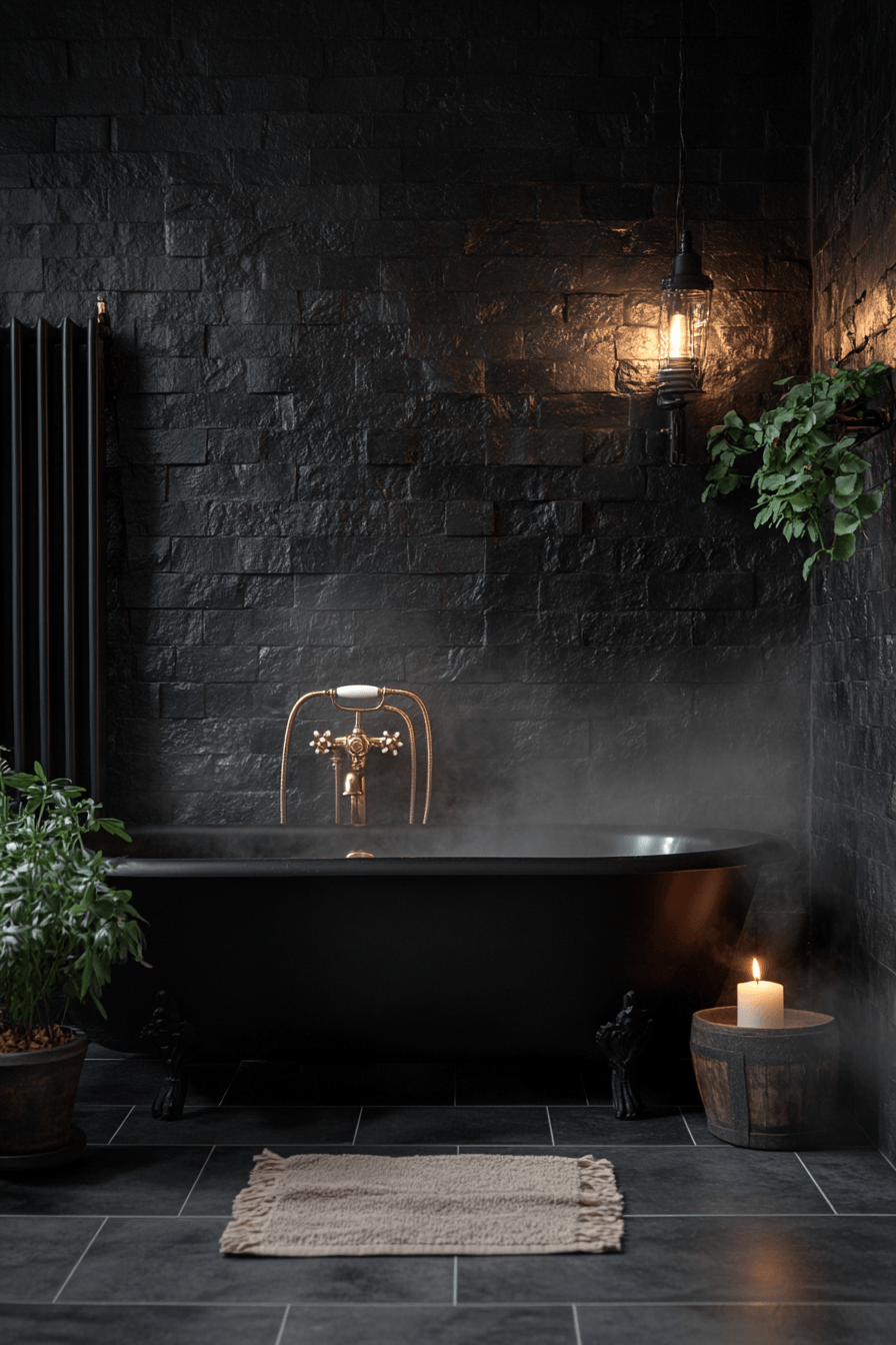 Moody Bathrooms That Feel Like a Quiet Corner After a Long Day