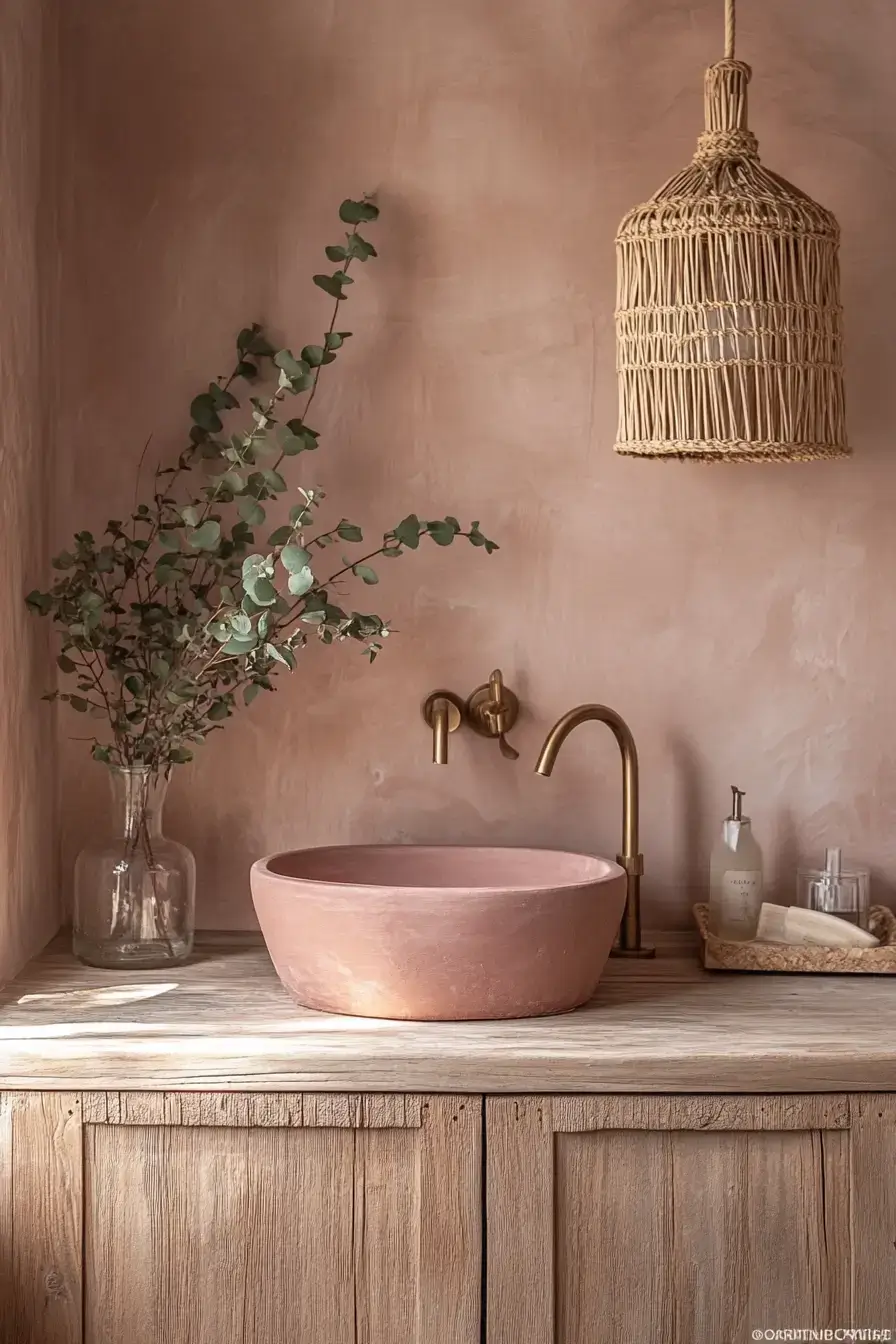 29 Terracotta Bathroom Ideas That Warm Up the Whole House 29 Terracotta Bathroom Ideas That Warm Up the Whole House