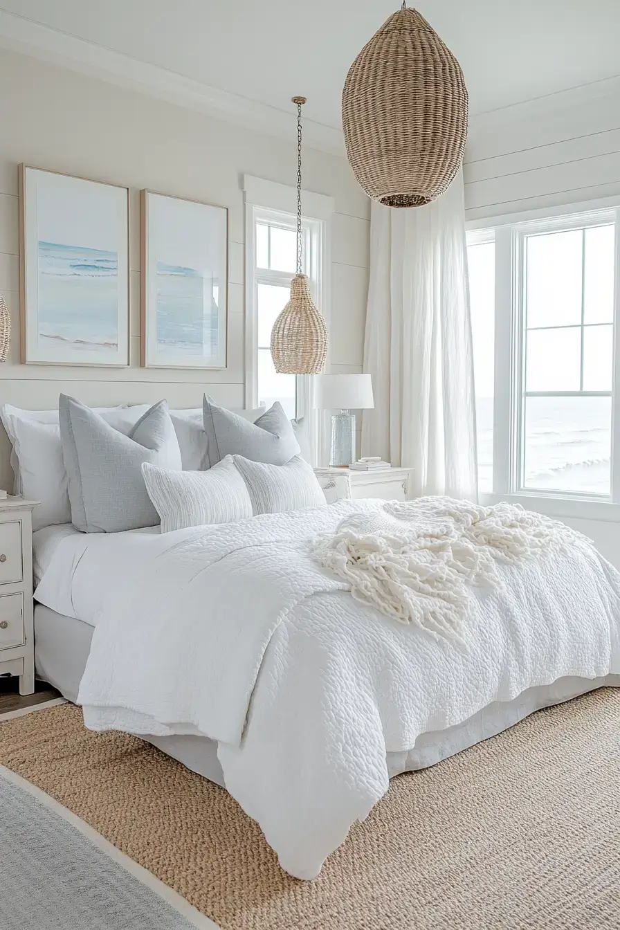 29 Beach House Interior Ideas That Smell Like Salt and Sunscreen