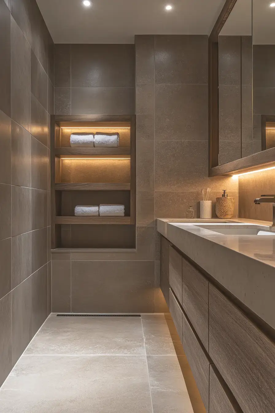 Earthy Bathroom