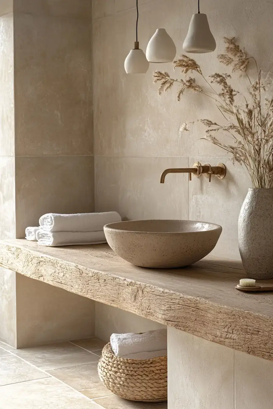 29 Rustic Bathroom Ideas That Feel Like a Cabin Morning