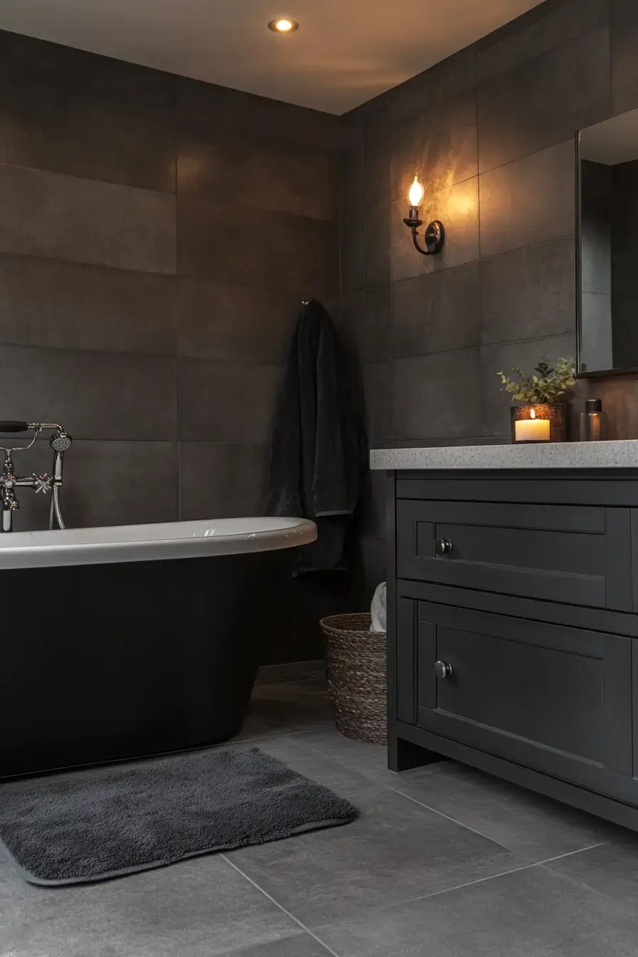 Earthy Bathroom