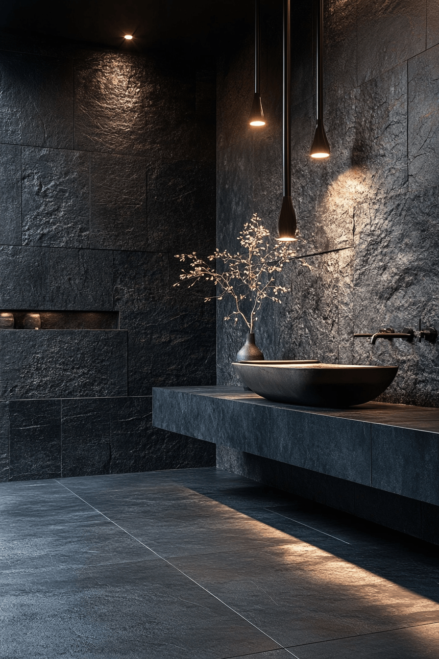 Moody Bathrooms That Feel Like a Quiet Corner After a Long Day