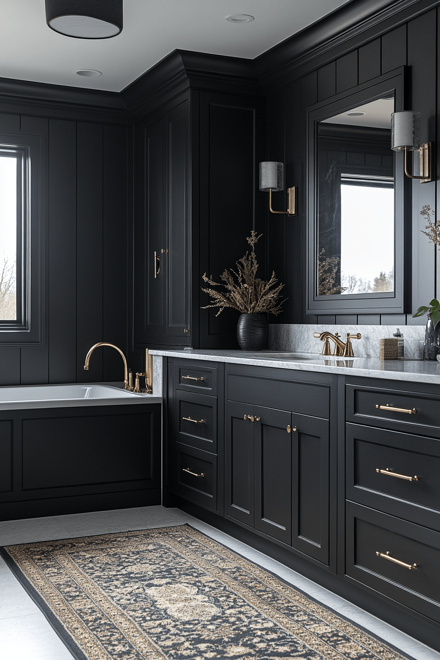 Moody Bathrooms That Feel Like a Quiet Corner After a Long Day