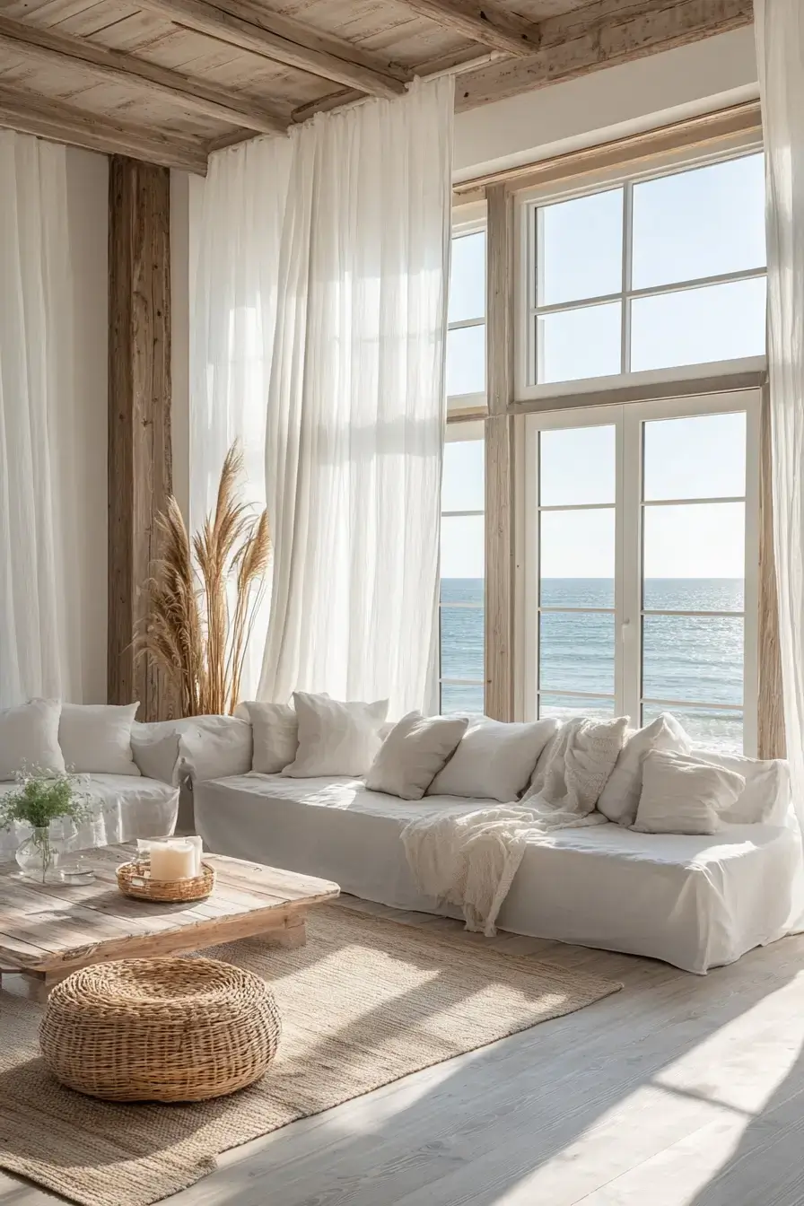 29 Beach House Interior Ideas That Smell Like Salt and Sunscreen