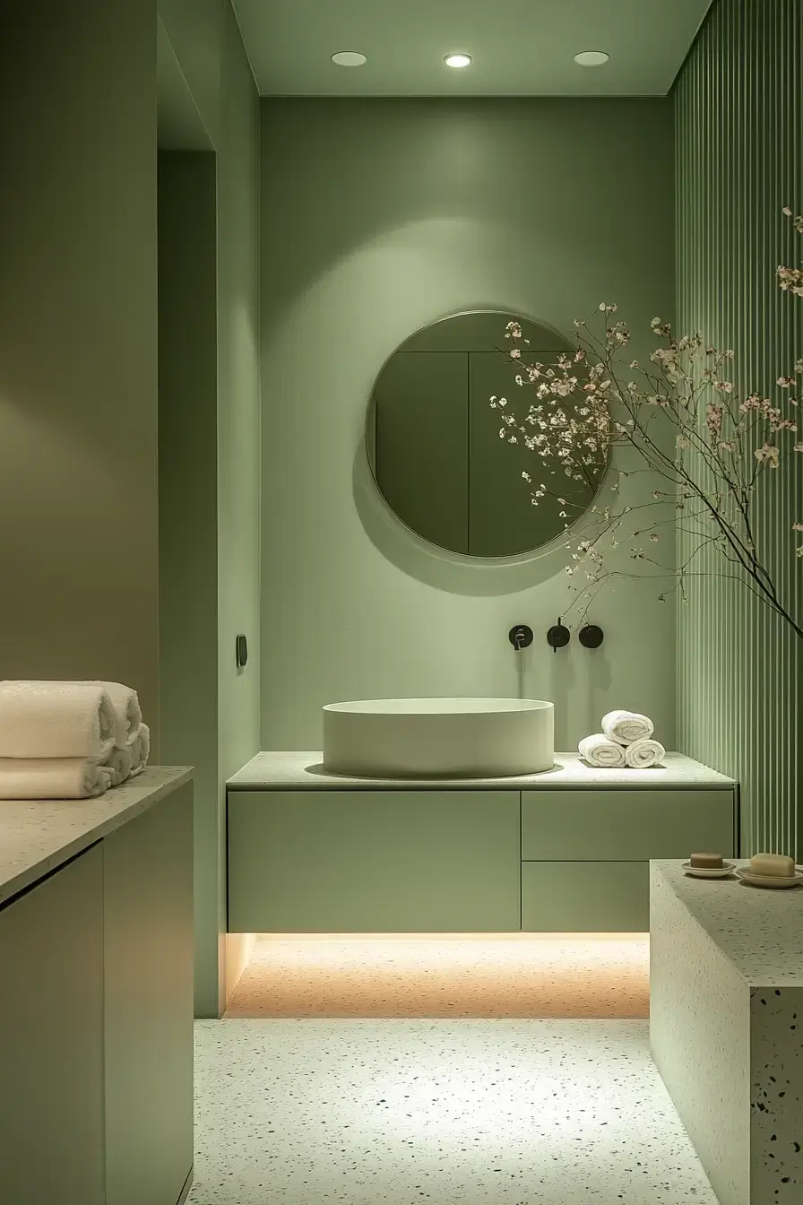29 Sage Green Bathroom Ideas That Calm the Morning Rush