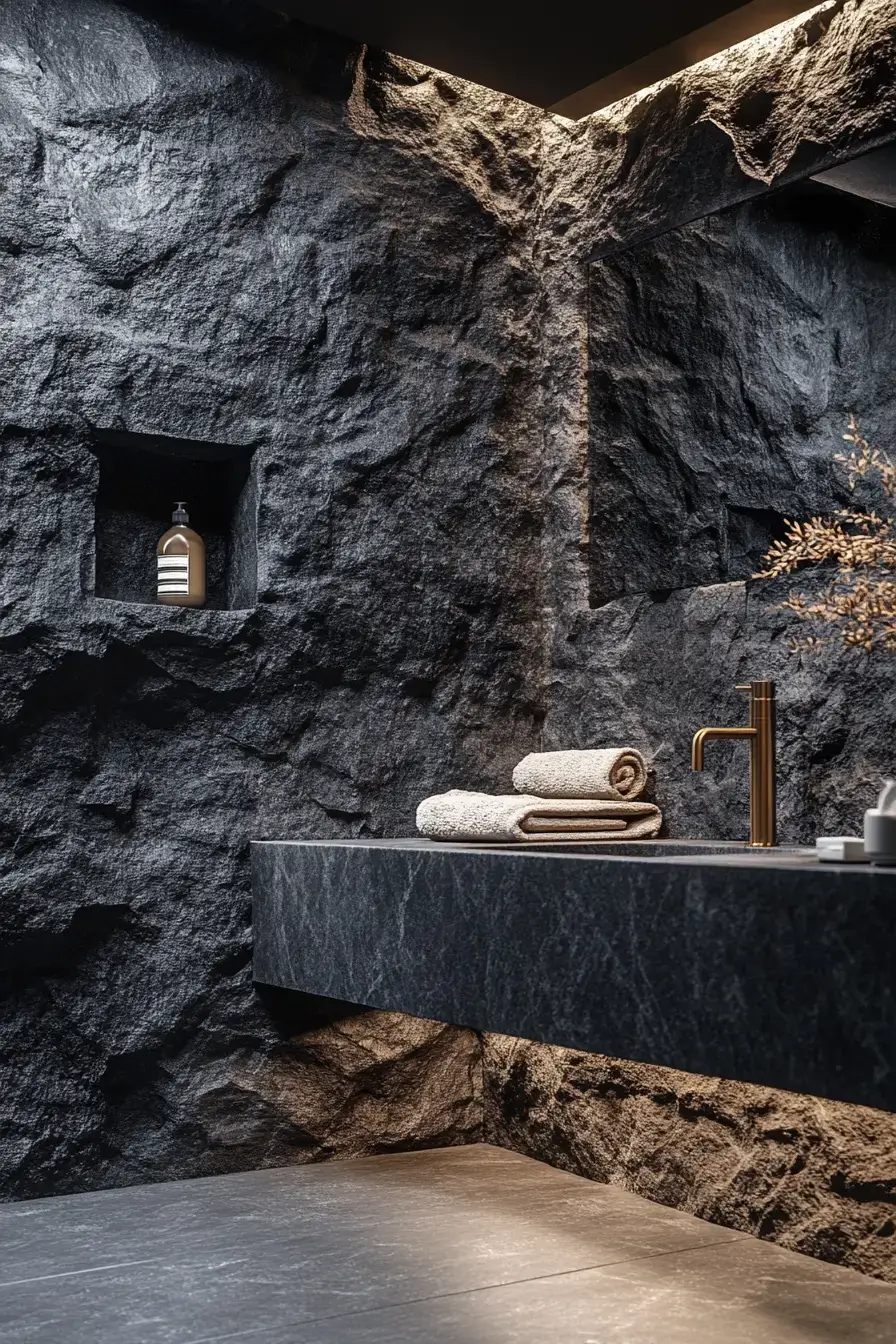 Earthy Bathroom