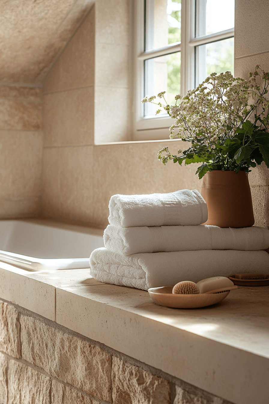 Cozy Bathrooms That Feel Like a Warm Towel Right Out of the Dryer