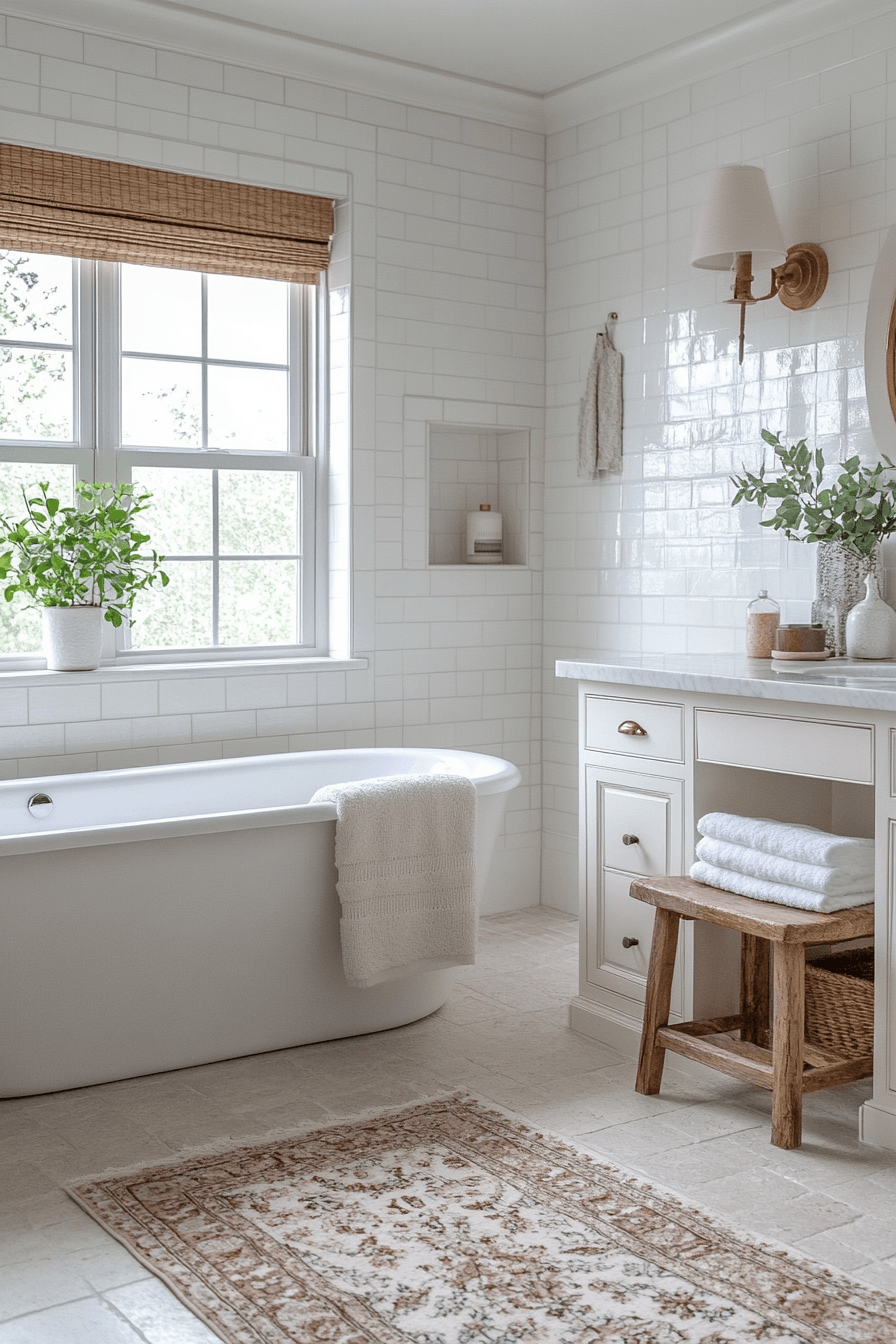 Cozy Bathrooms That Feel Like a Warm Towel Right Out of the Dryer