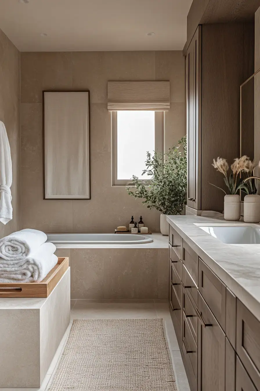 Earthy Bathroom