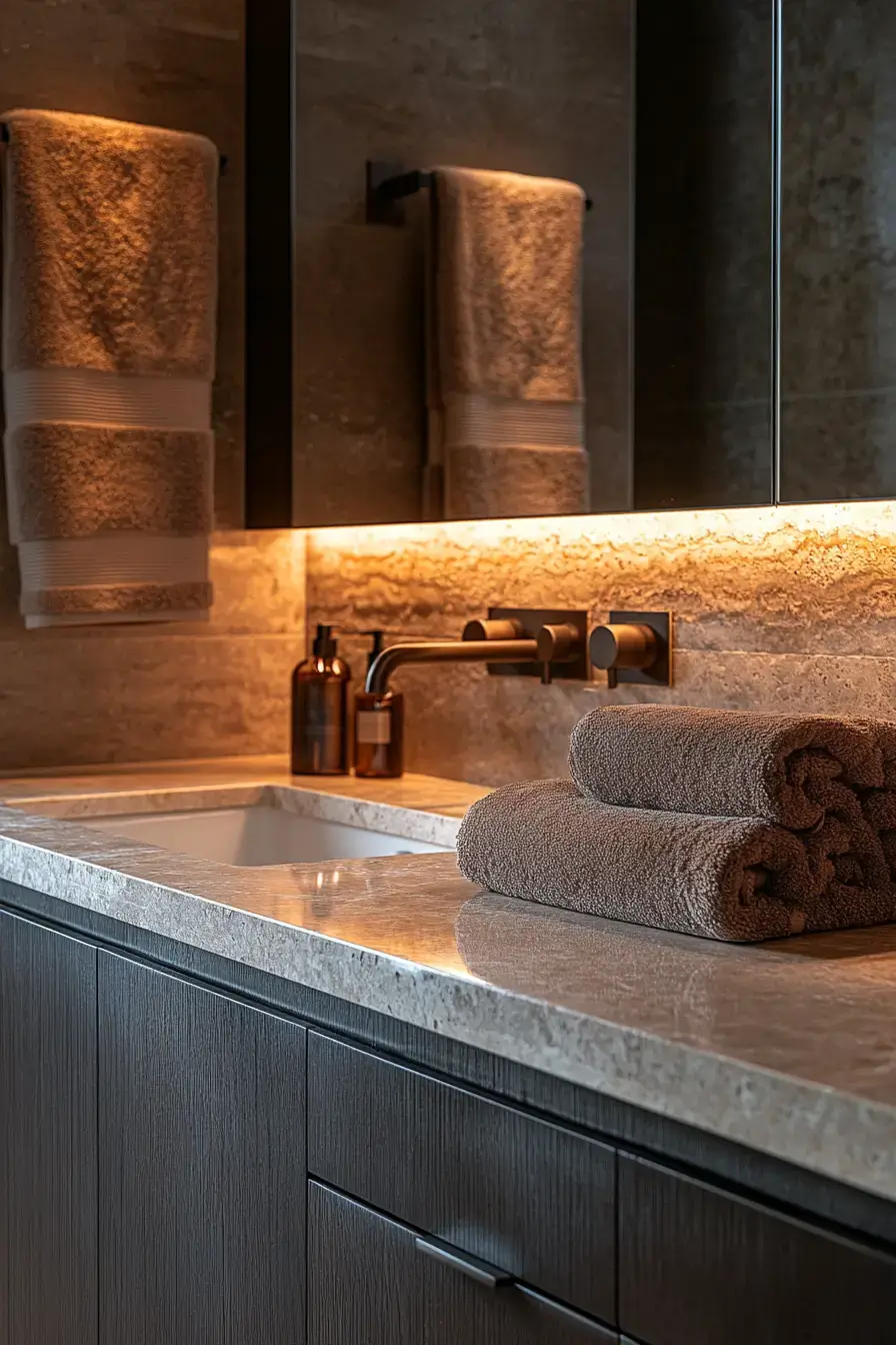 Earthy Bathroom
