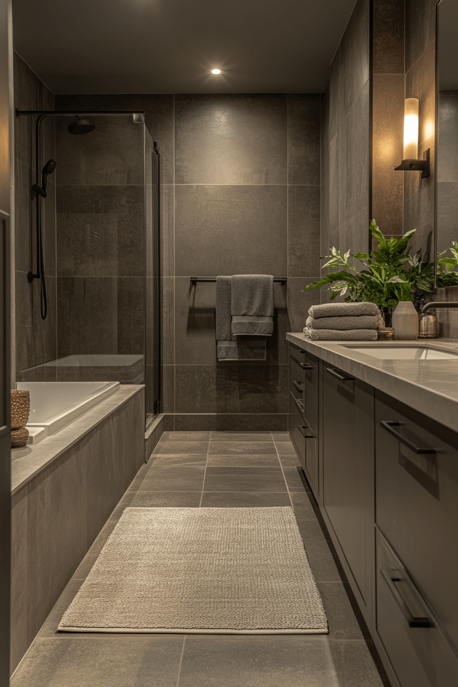 Moody Bathrooms That Feel Like a Quiet Corner After a Long Day