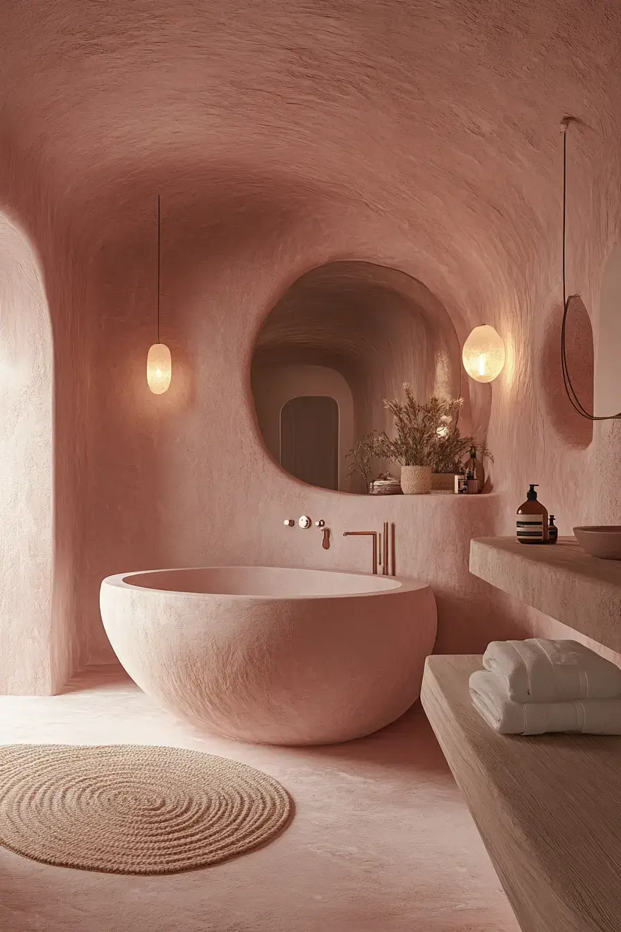 Earthy Bathroom