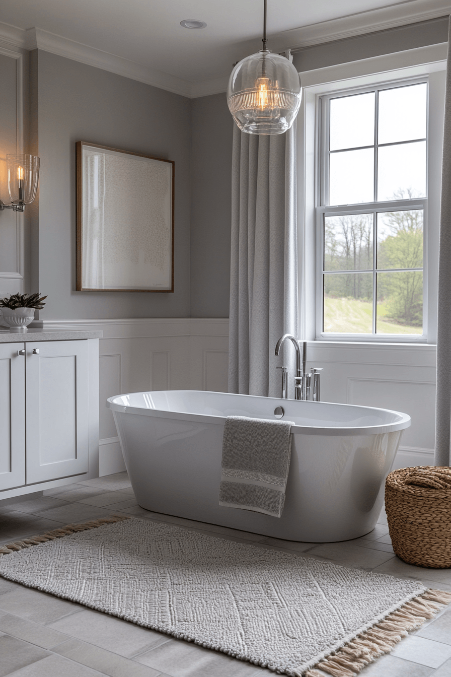 Cozy Bathrooms That Feel Like a Warm Towel Right Out of the Dryer