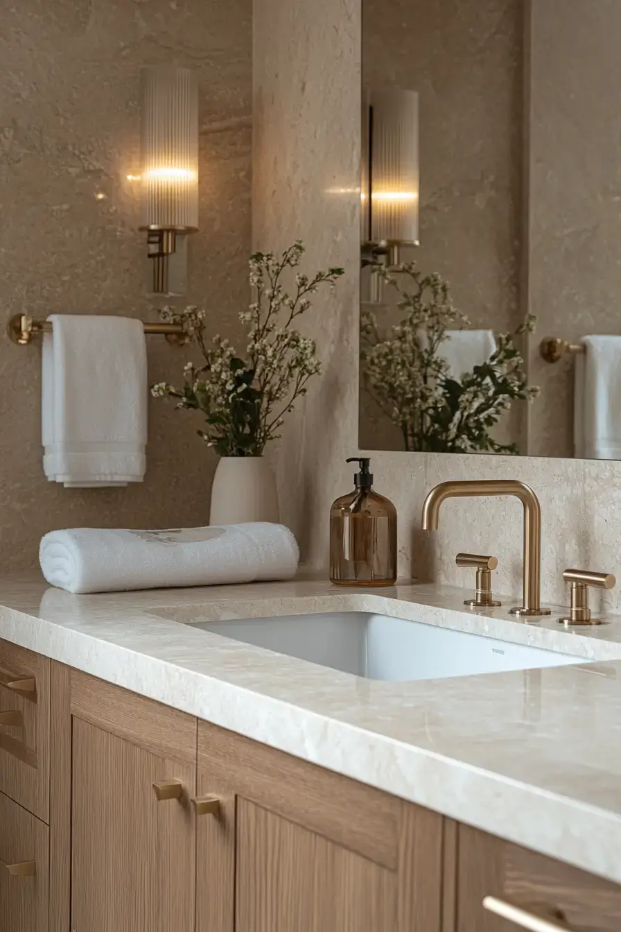 Earthy Bathroom
