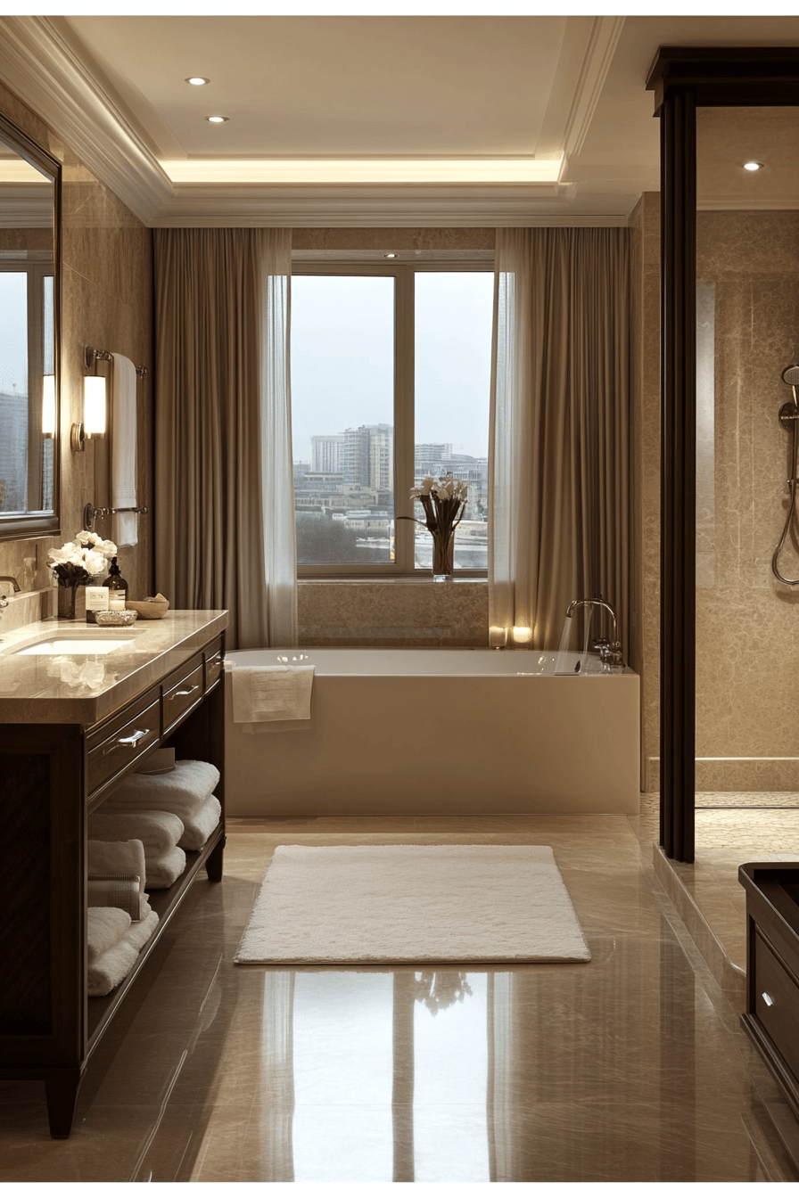 Beige Bathrooms That Feel Warm Without Looking Dated