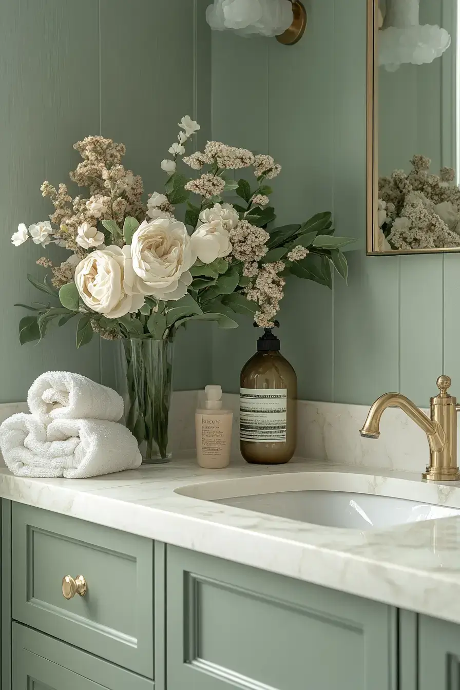 29 Sage Green Bathroom Ideas That Calm the Morning Rush