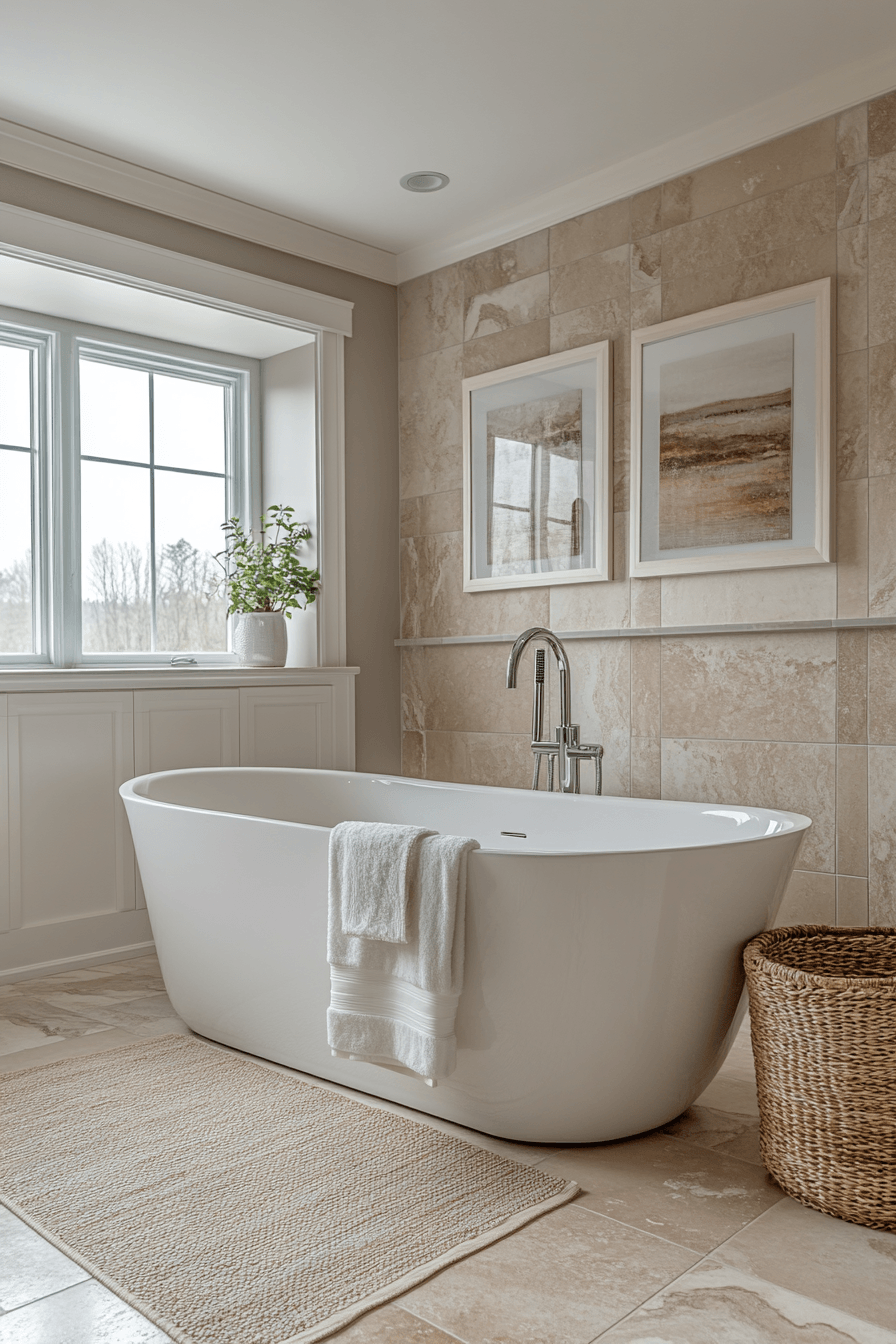 Neutral Bathroom Ideas That Feel Soft Without Being Boring