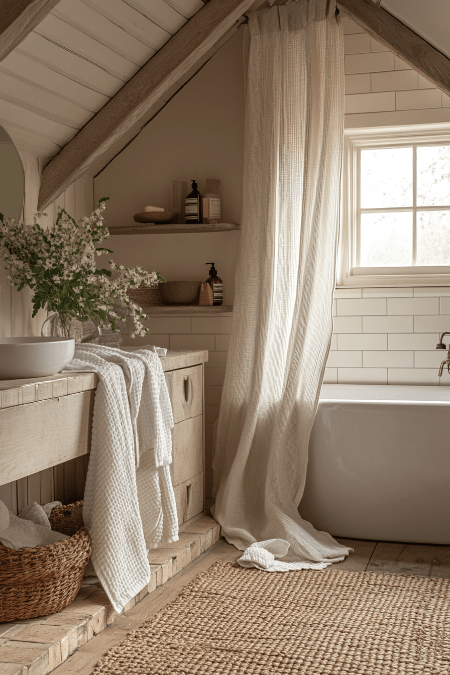 Cozy Bathrooms That Feel Like a Warm Towel Right Out of the Dryer