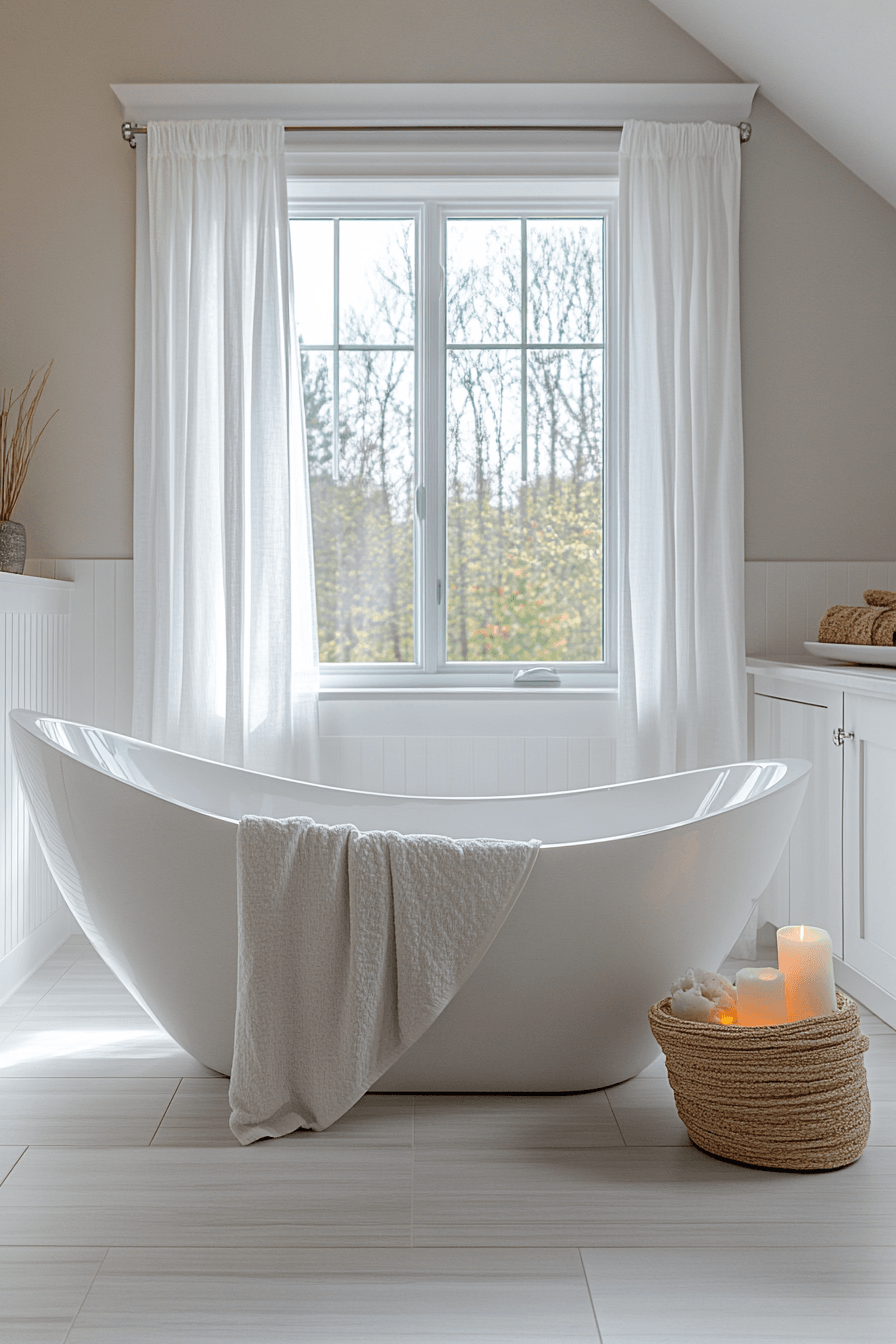 White Bathrooms That Feel Clean Without Feeling Cold