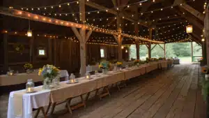 barn wedding