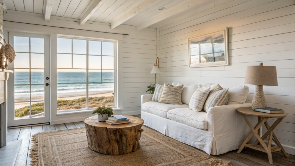 beach house interior
