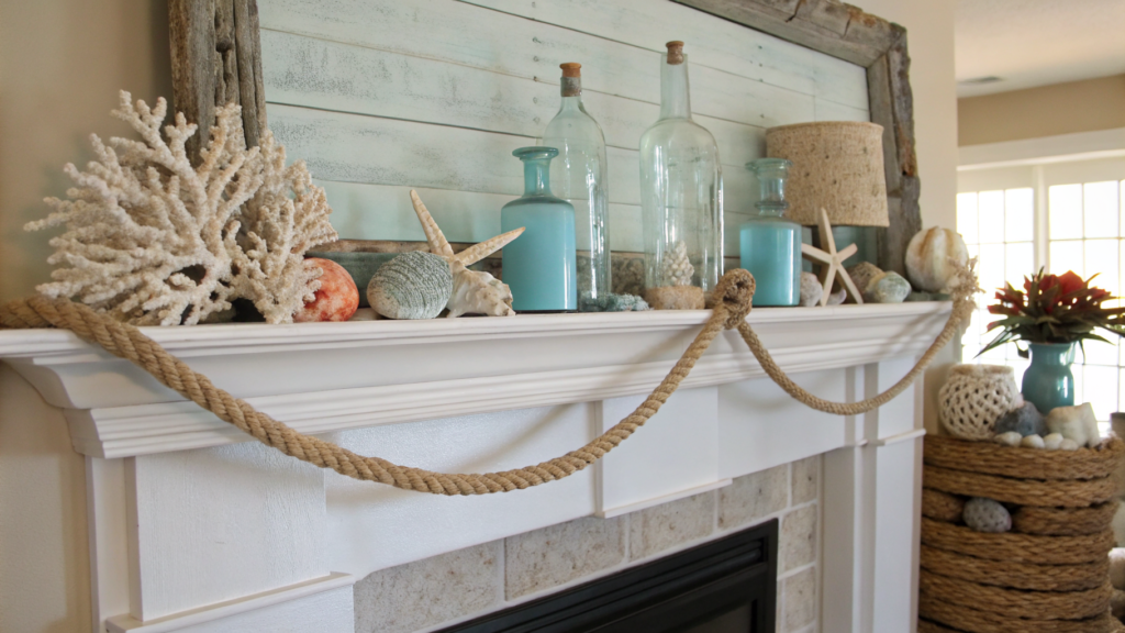coastal mantle decor