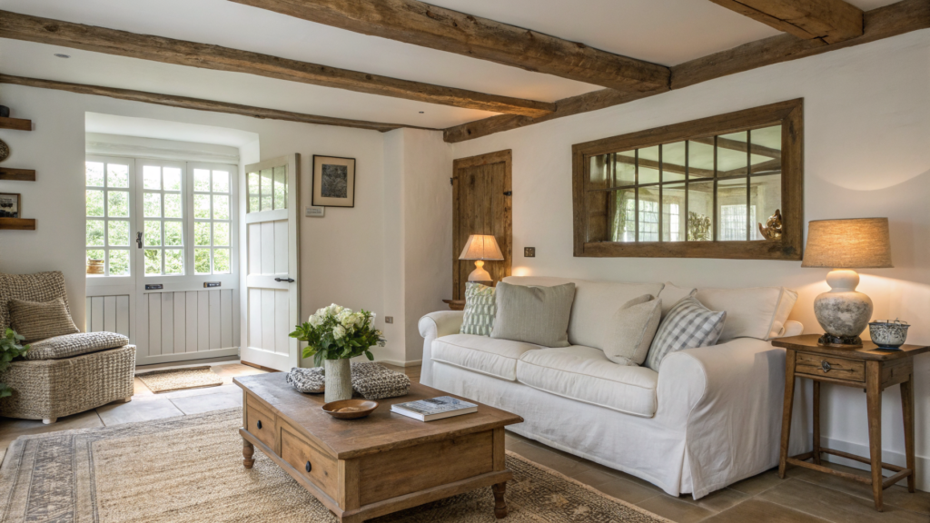 modern cottage interior