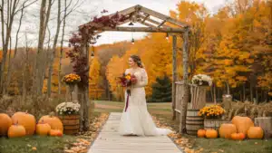 rustic fall wedding