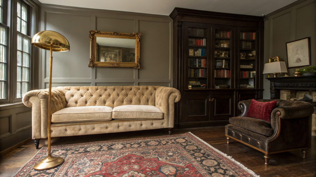 vintage house interior