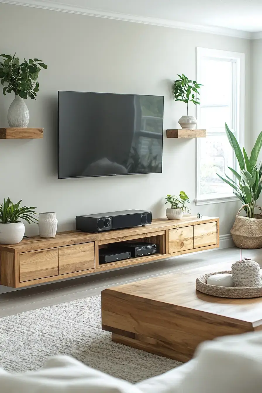 29 TV Unit Decor Ideas That Make the Living Room Feel Pulled Together tv unit decor
