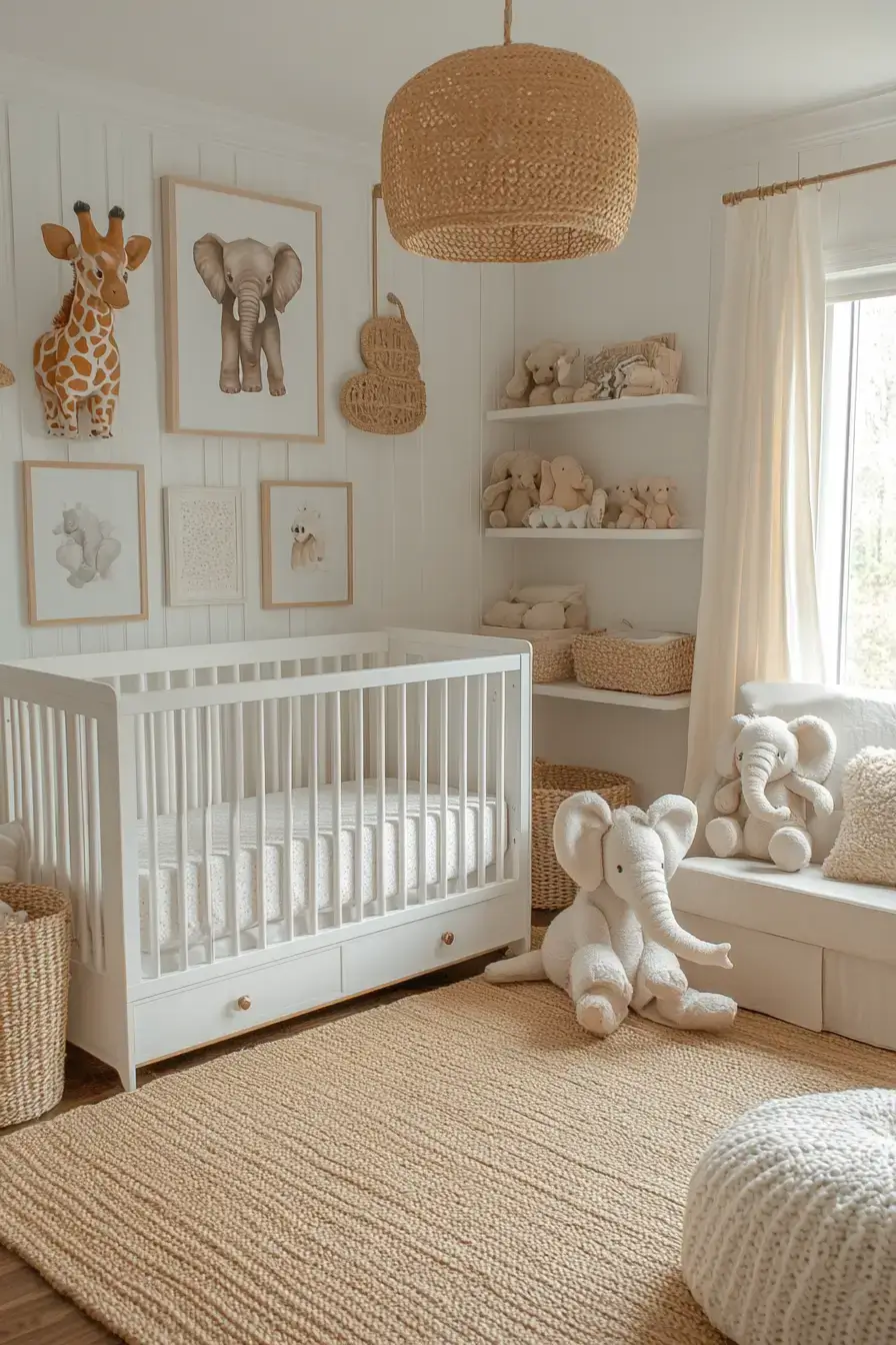 safari baby room