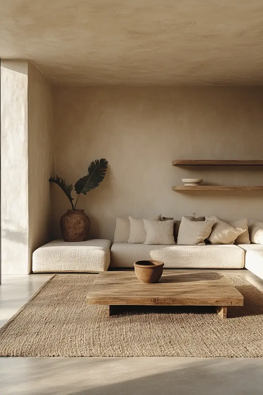 beige living room