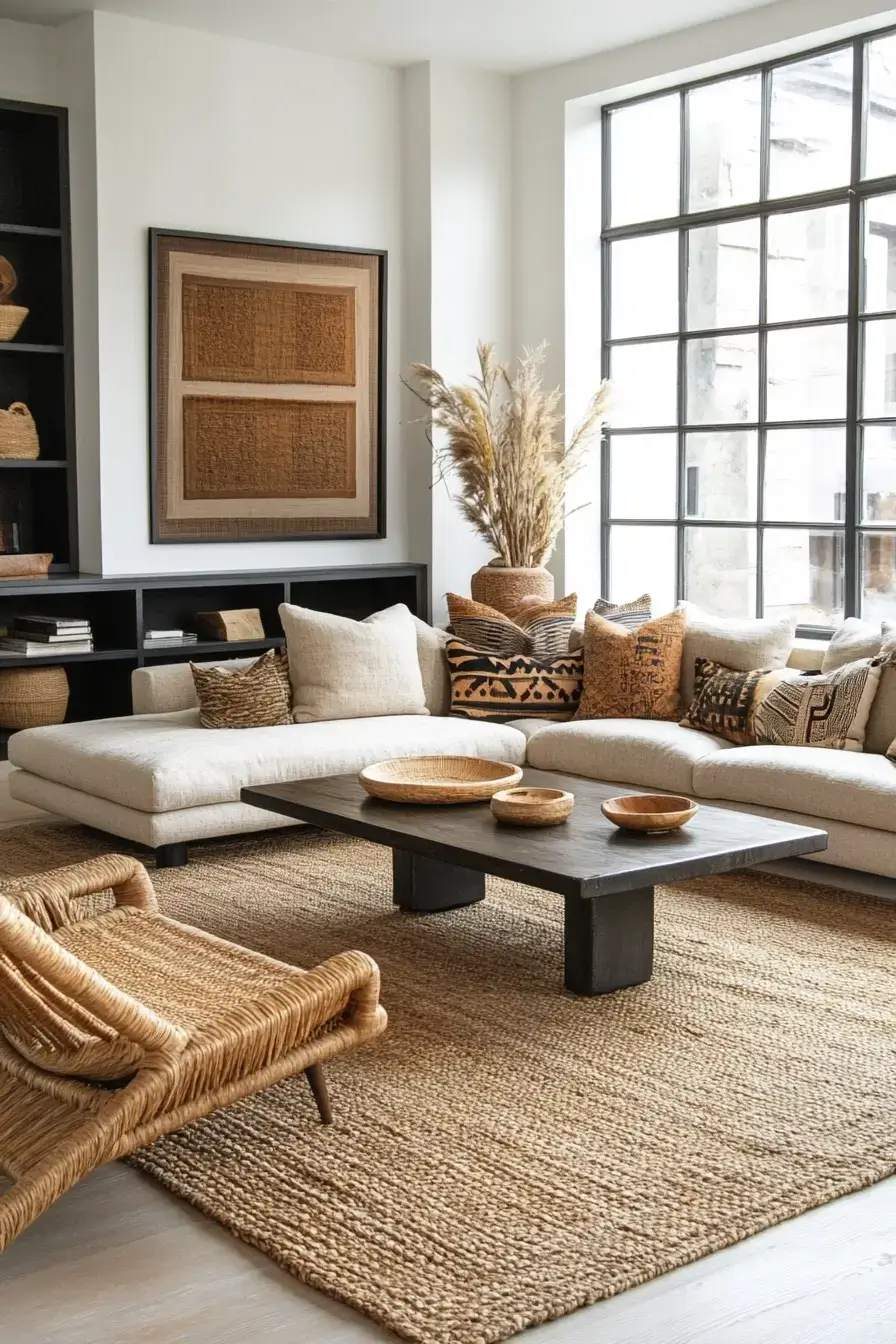 29 Afro Boho Living Room Ideas That Feel Lived-In, Not Staged afro boho living room