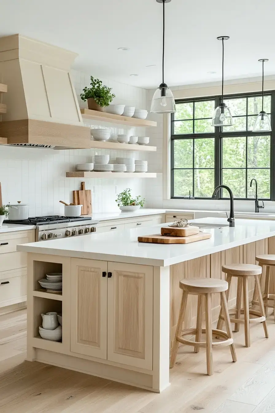 29 Beige Kitchen Ideas That Quietly Shift With the Light All Day beige kitchen