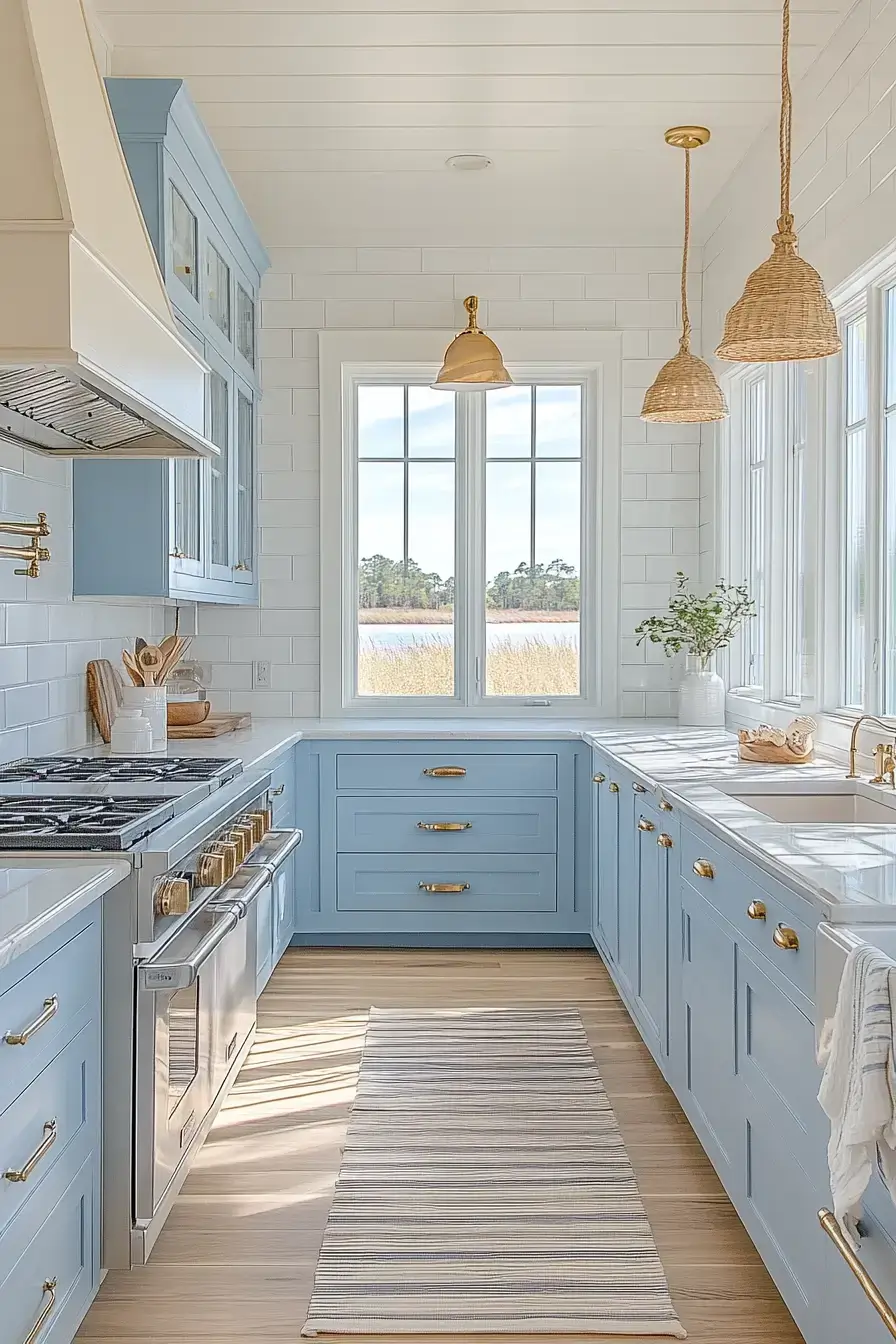 29 Coastal Kitchen Ideas That Carry the Shore Right to the Sink coastal kitchen