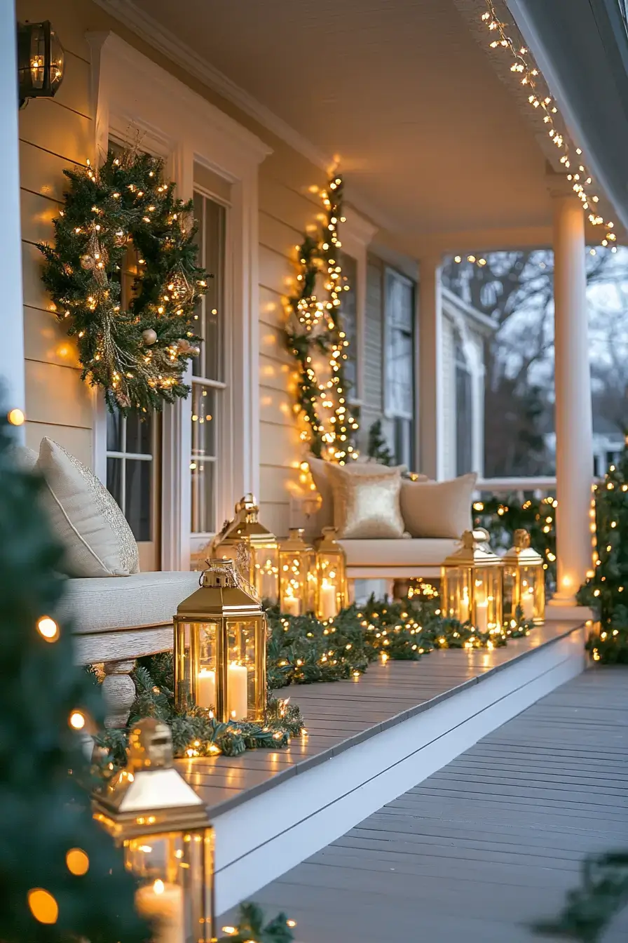 23 Front Porch Christmas Decor Looks That Last Through January front porch christmas decor