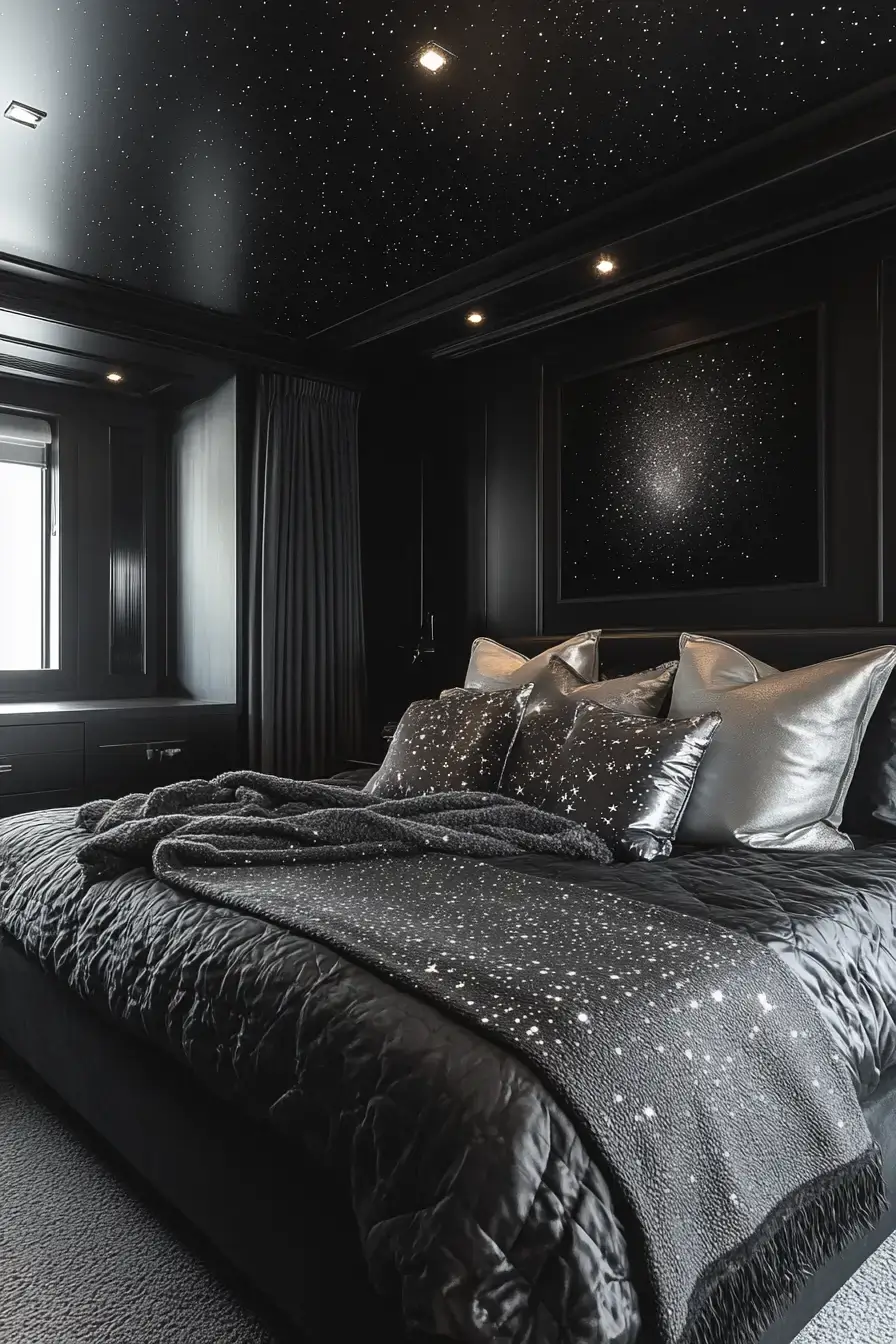 29 Space Themed Bedroom Ideas That Feel Like a Quiet Orbit space themed bedroom