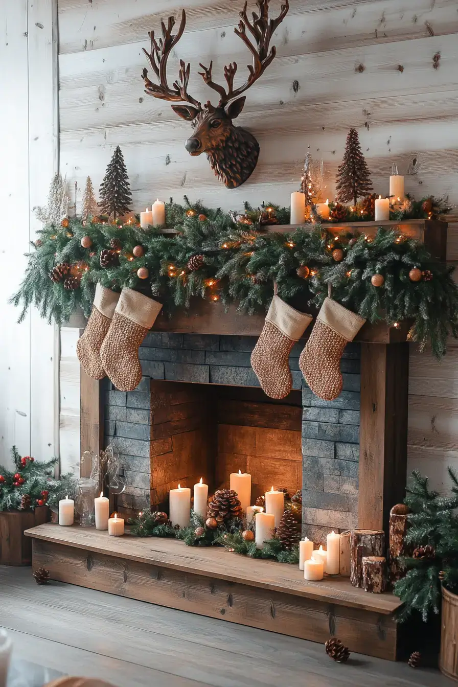 29 Rustic Christmas Decor Ideas That Feel Like an Old-Fashioned Holiday rustic christmas decor