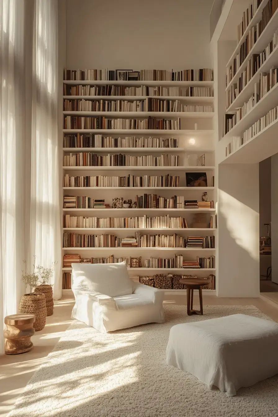 25 Cozy Home Library Corners That Make You Want to Stay Up Reading cozy home library