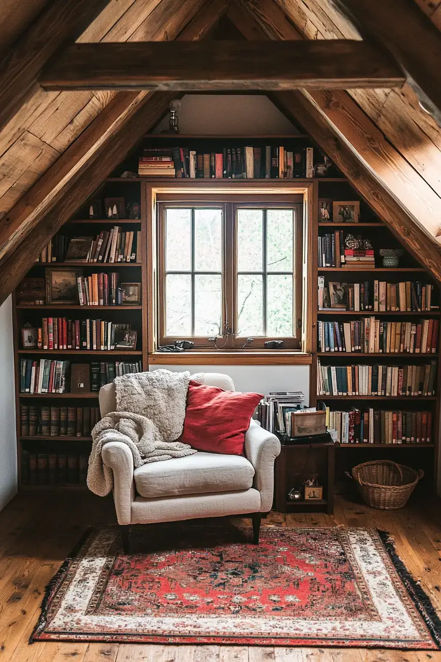 25 Cozy Home Library Corners That Make You Want to Stay Up Reading cozy home library