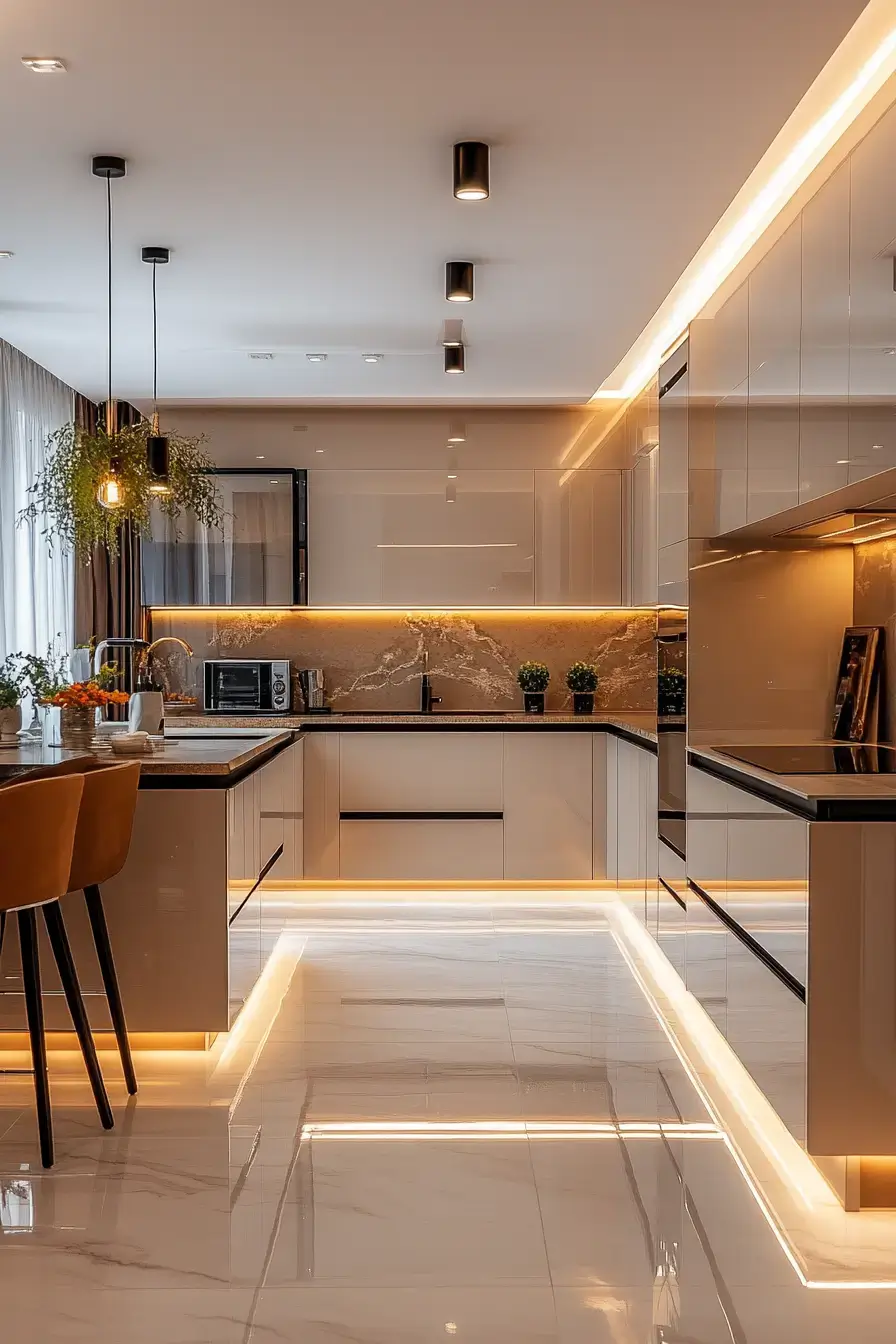 29 Beige Kitchen Ideas That Quietly Shift With the Light All Day beige kitchen