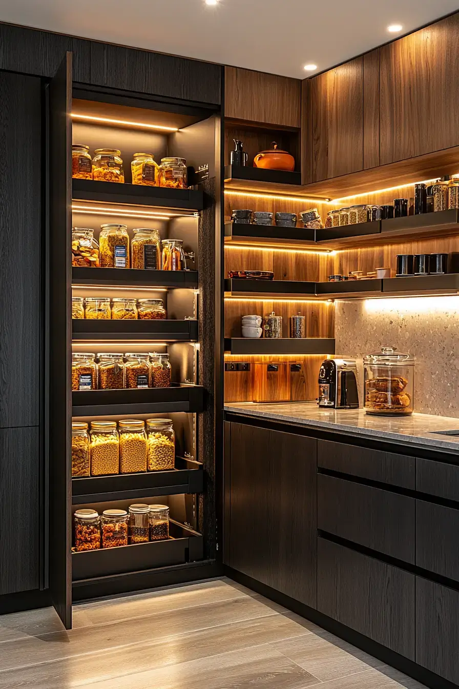 27 Kitchen Pantry Designs Built Around Real Grocery Habits kitchen pantry design