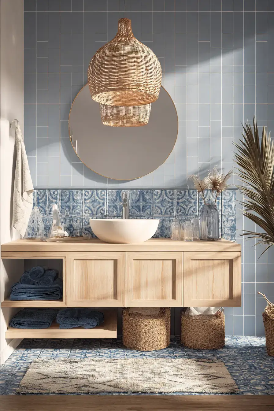 29 Modern Coastal Bathroom Ideas That Feel Spa-Calm modern coastal bathroom