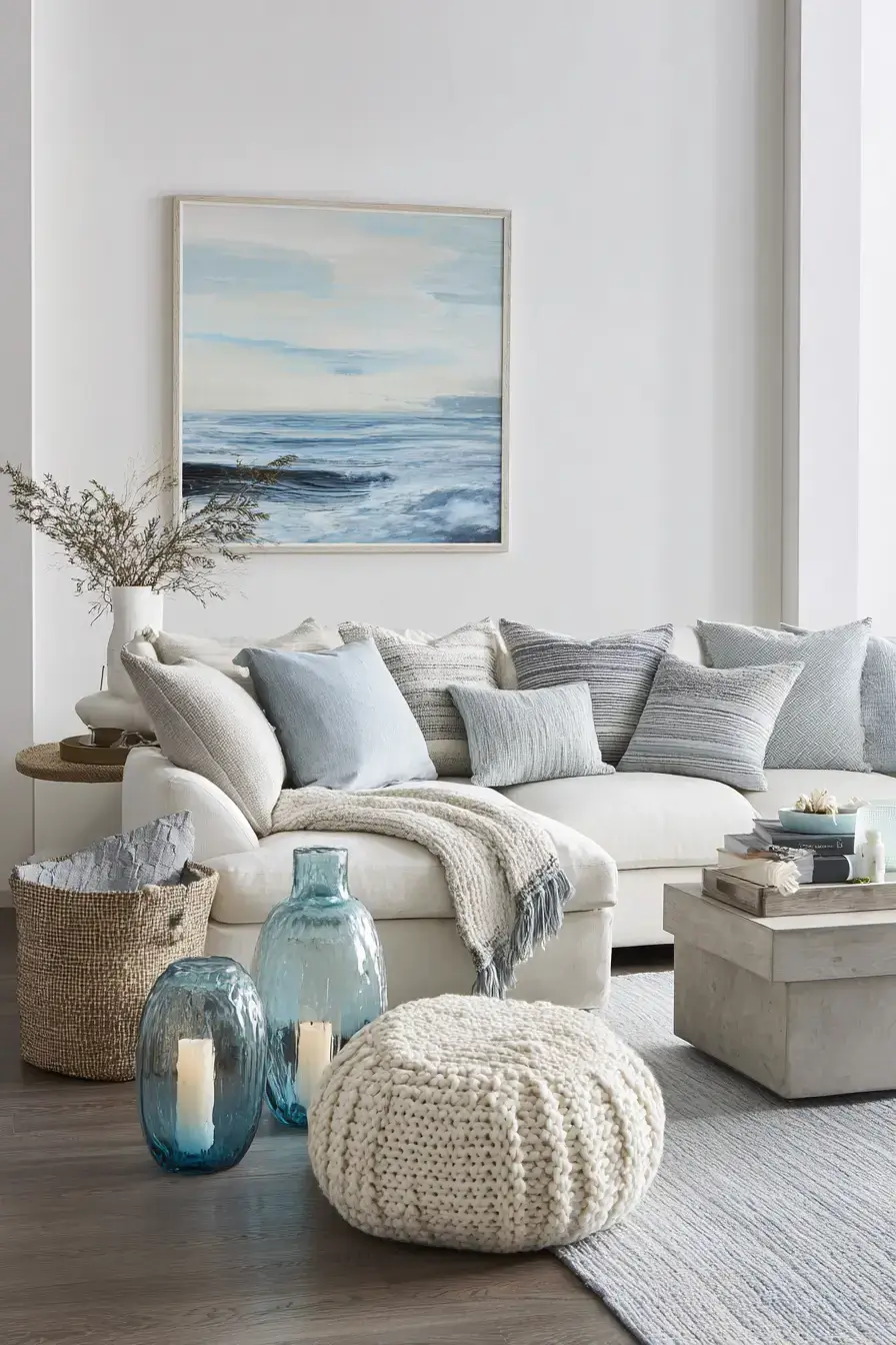 29 Modern Coastal Living Room Ideas With a Clean, Breezy Edge modern coastal living room