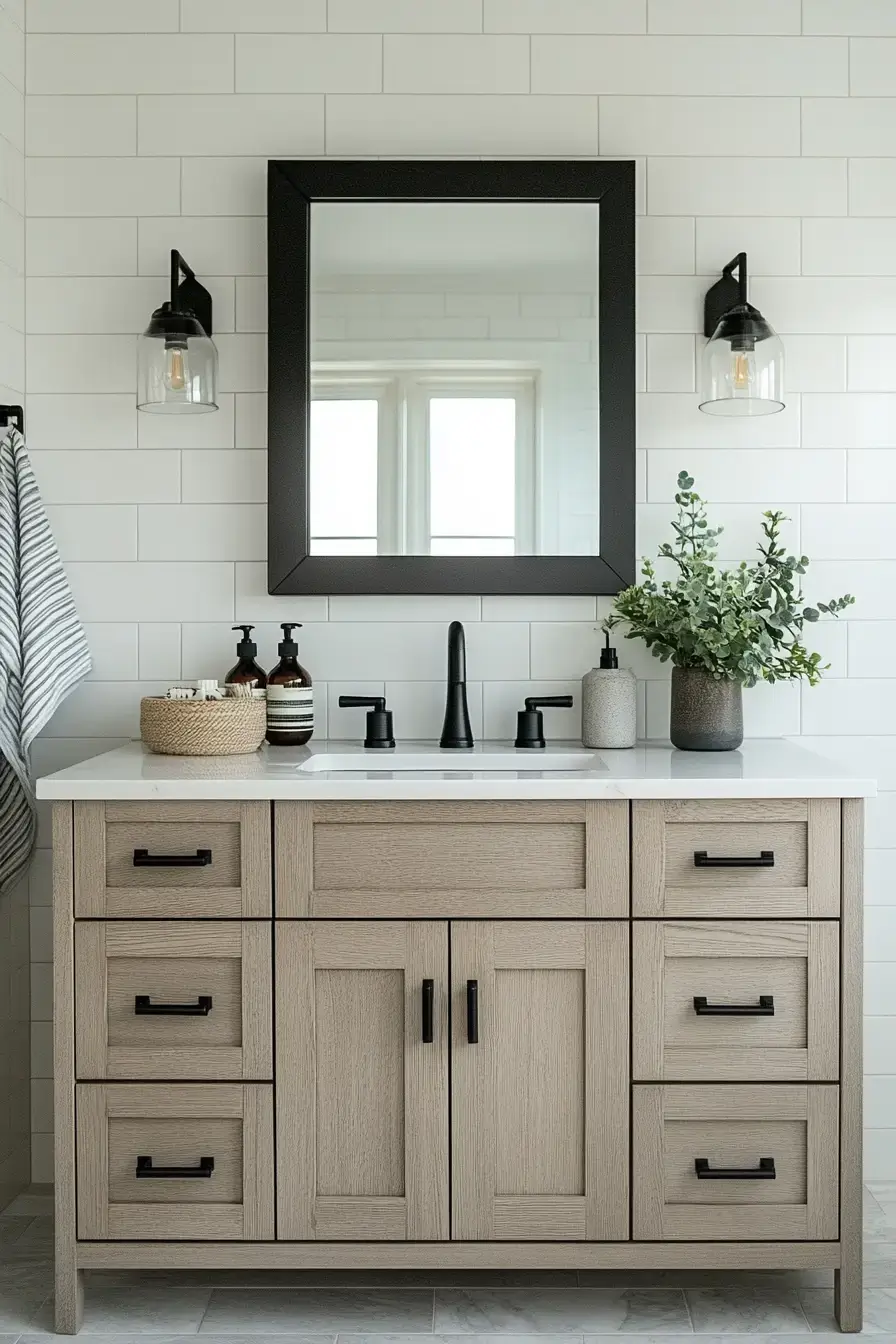 29 Modern Coastal Bathroom Ideas That Feel Spa-Calm modern coastal bathroom