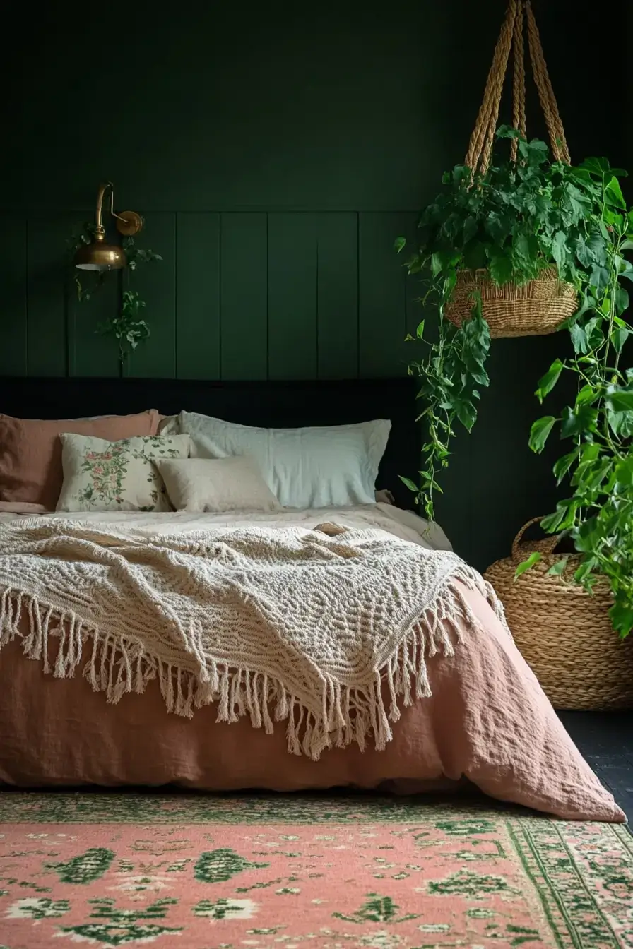 29 Black Themed Bedroom Ideas That Read Cozy, Not Cold black themed bedroom